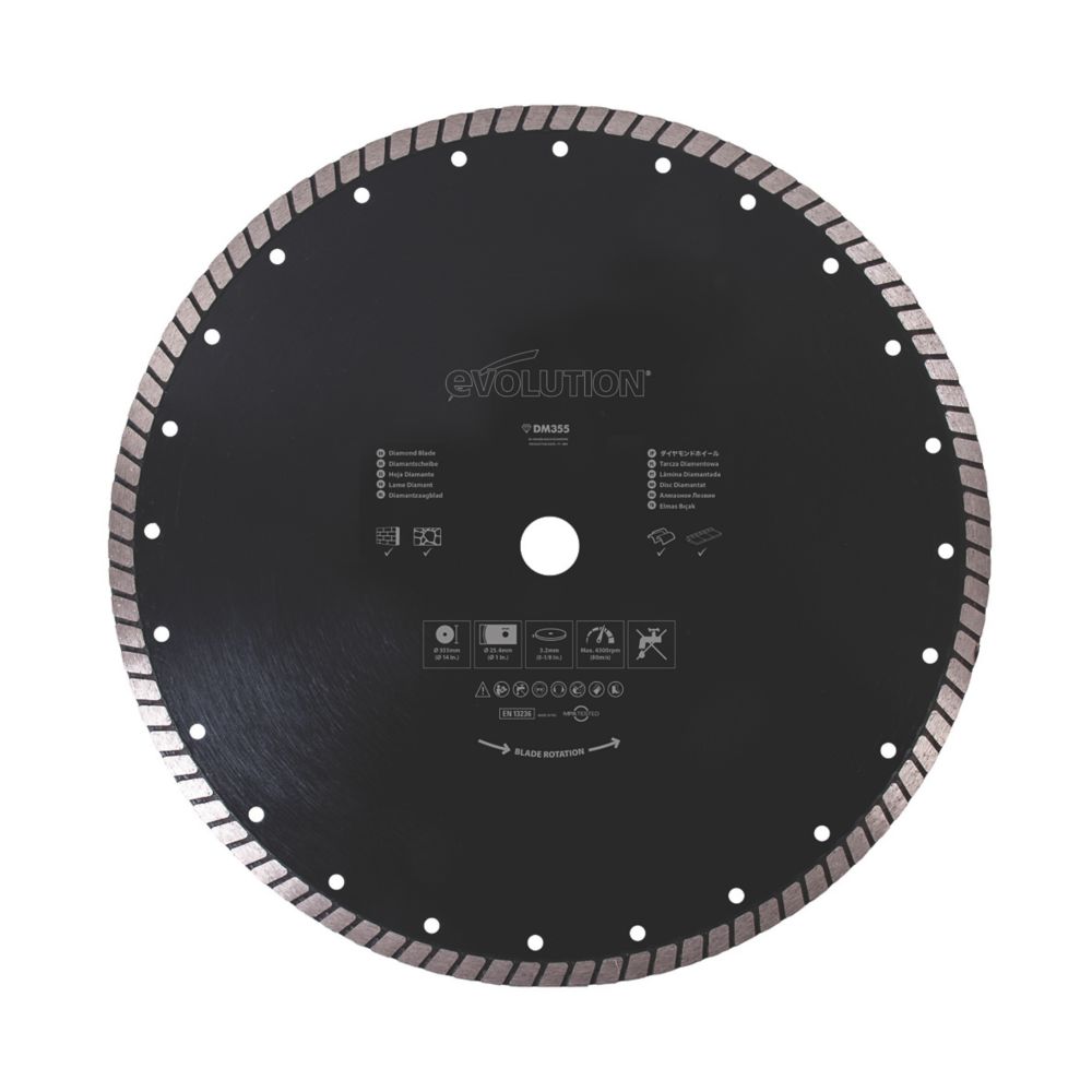 Disque diamant continu carrelage Norton 115x22,2 mm, Disque et lame