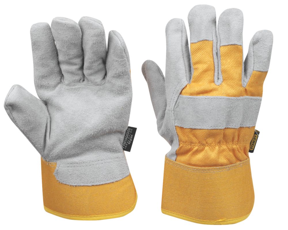 Gants de manutention d'hiver à doublure thermique Stanley gris