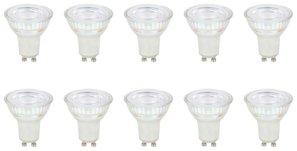 Lot de 10 ampoules LED LAP 0318782730 GU10 345lm 3,6W