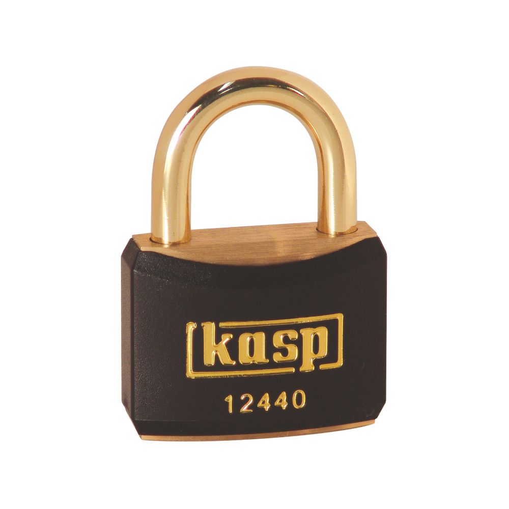 Cadenas de verrouillage Kasp noir 20 x 21mm
