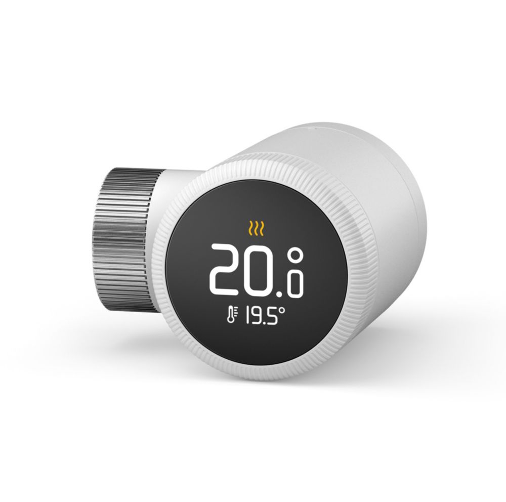Thermostat de radiateur intelligent Tado X blanc 1 pièce