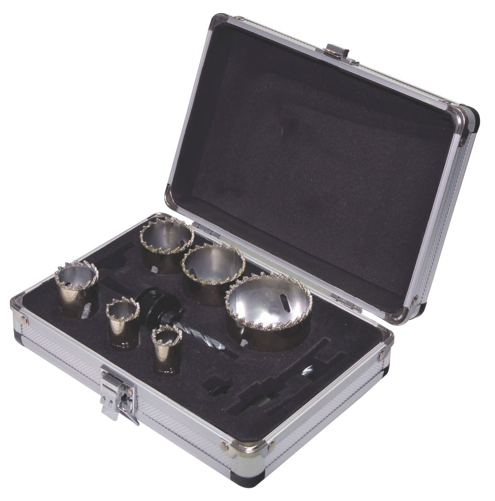 Coffret de 11 scies cloches diamant carrelage