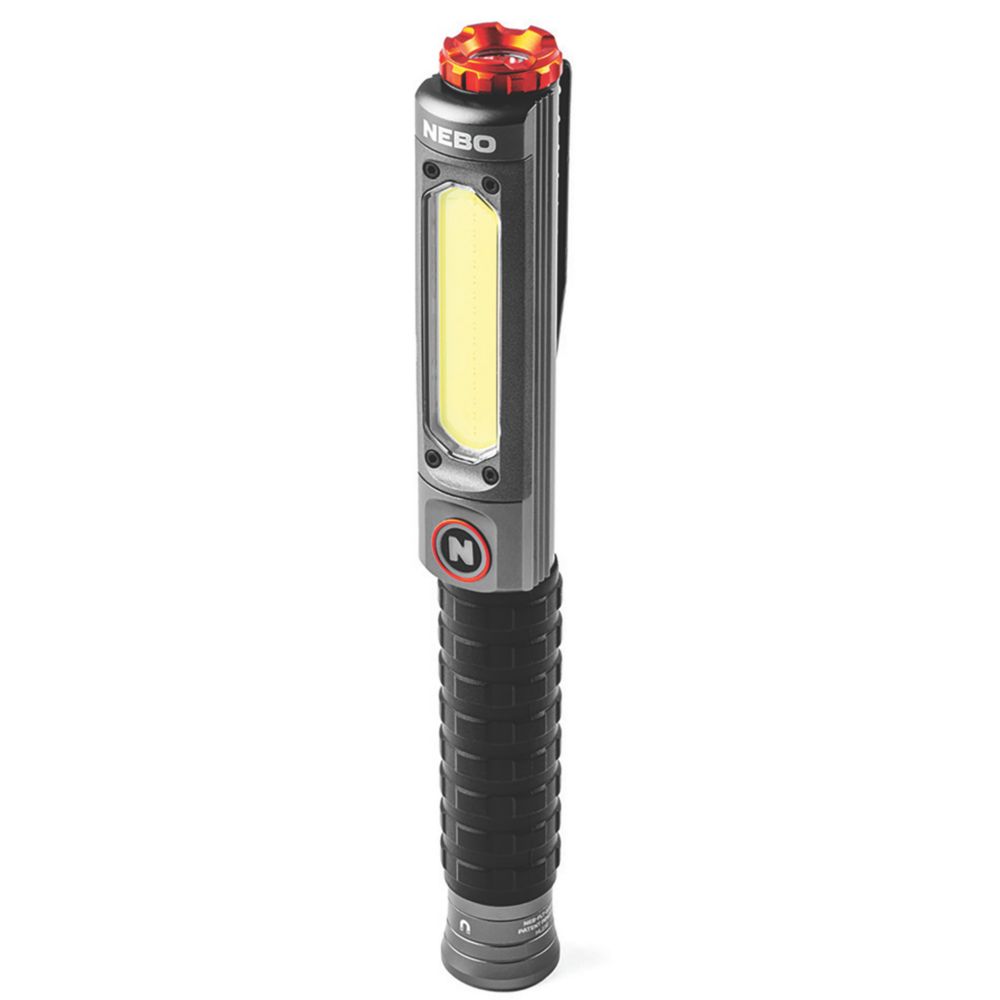 Lampe torche à LED rechargeable Nebo Big Larry Pro+ gris Storm 600lm