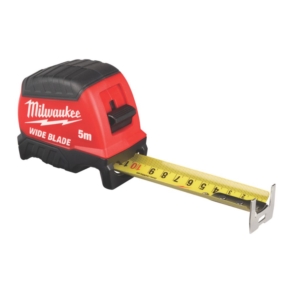 Mètre ruban Milwaukee Wide Blade Gen 2 de 5m 