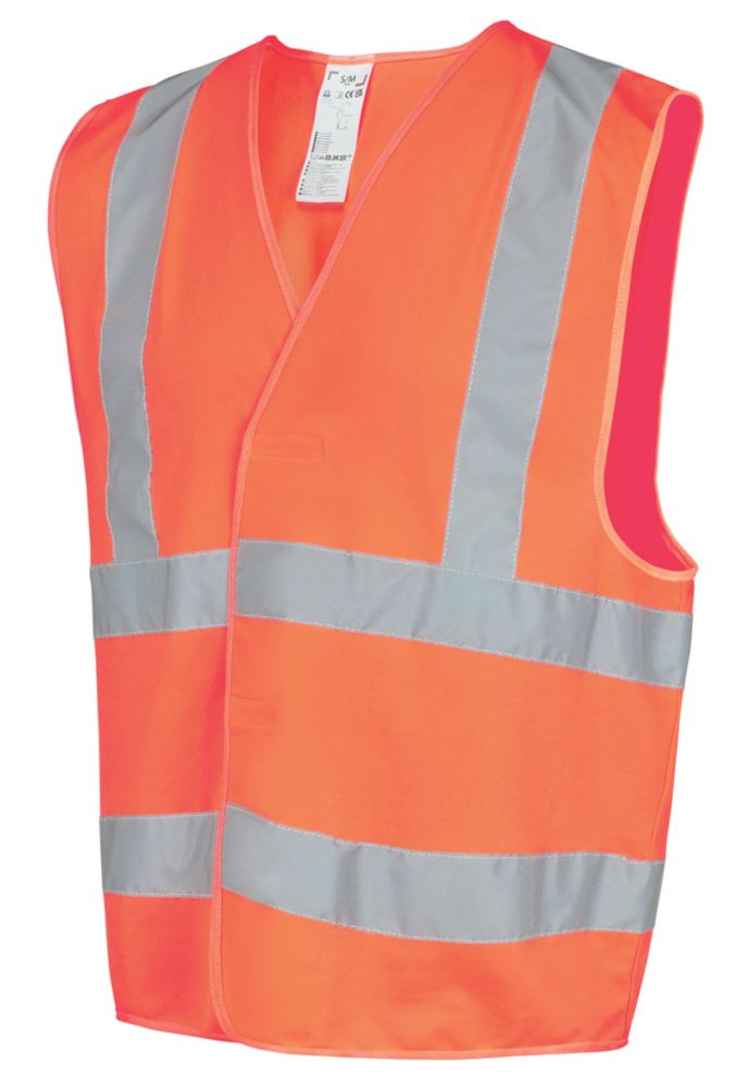 Gilet haute visibilité Site Rushton orange taille S / M