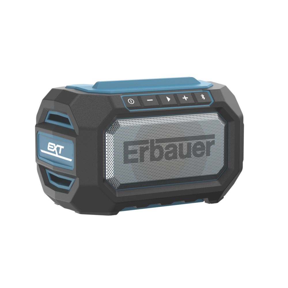 Enceinte Bluetooth sans fil Erbauer ERI1109RDI 18V Li-Ion EXT - Sans batterie