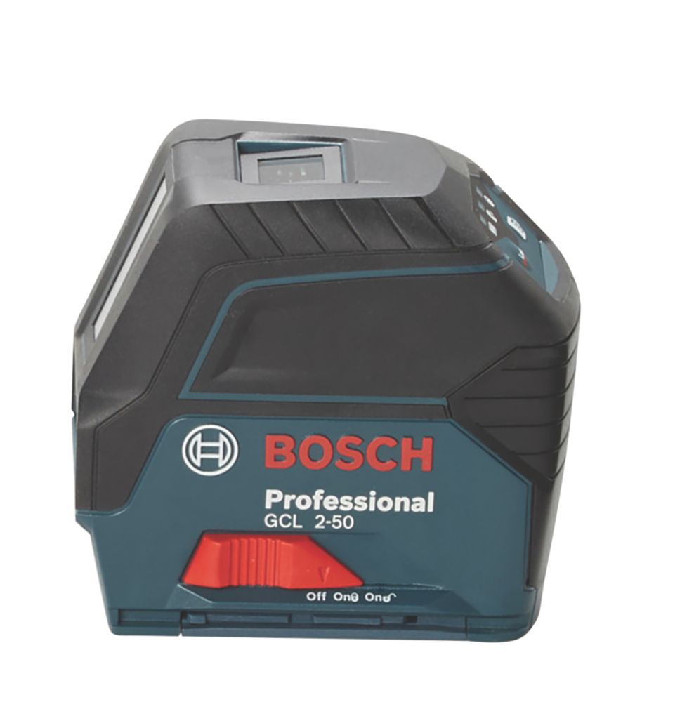 Niveau laser en croix Bosch Professional GCL 2-50 avec récepteur LR6, Niveau et outils de mesure