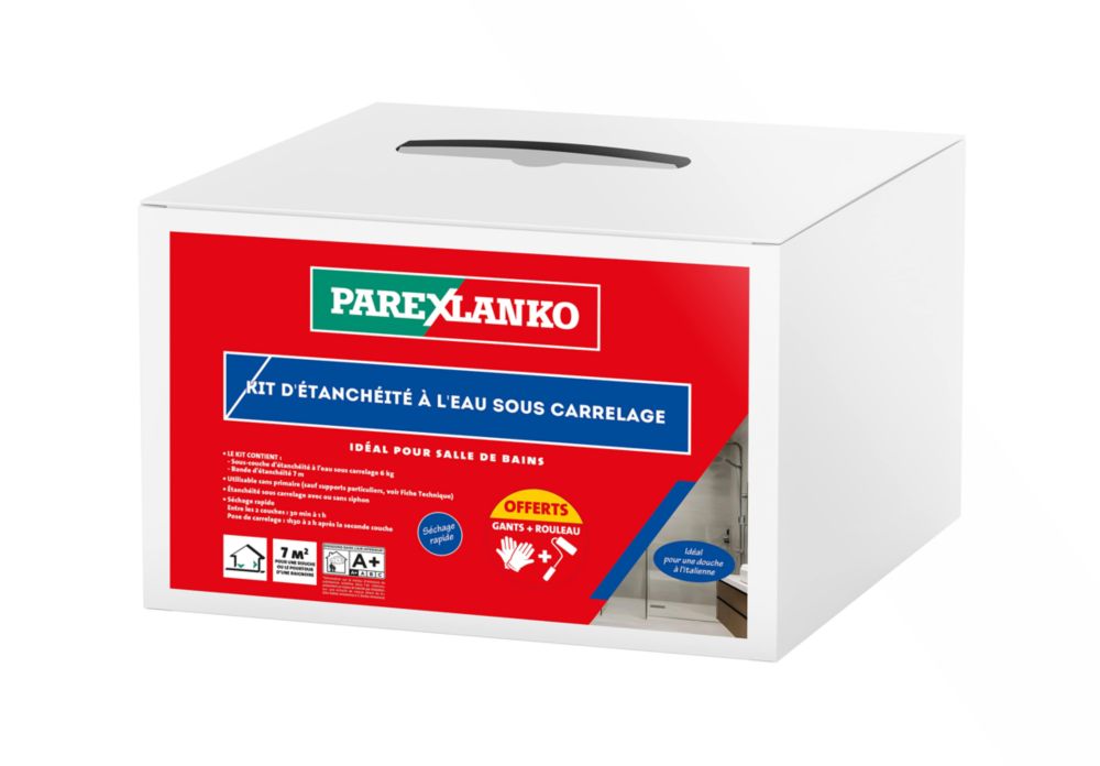 Kit d'étanchéité à l'eau sous carrelage Parexlanko