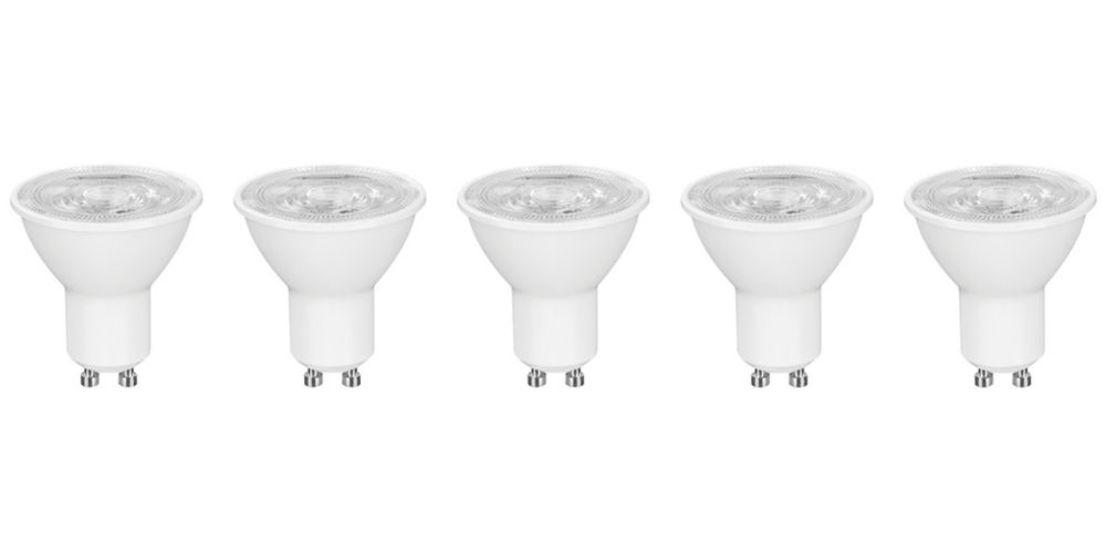 Lot de 5 ampoules LED LAP 0324786531 GU10 345lm 3,6W