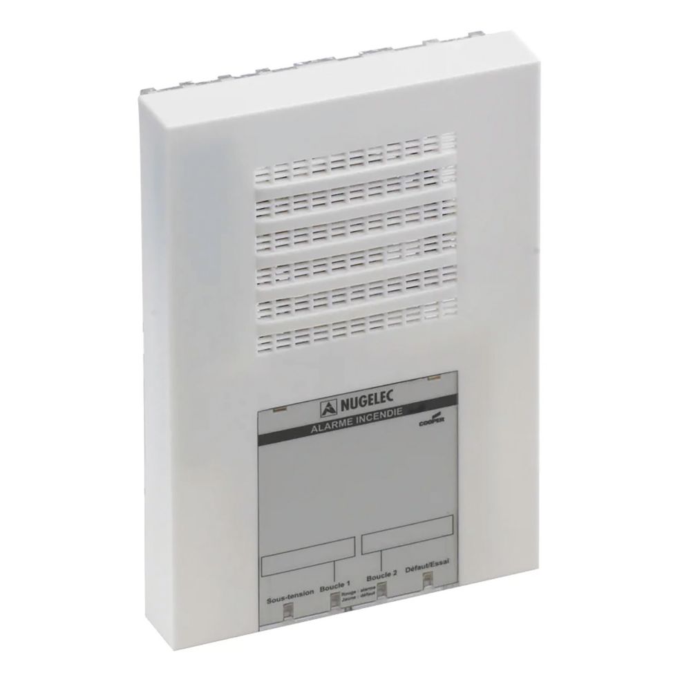 Alarme incendie Nugelec de type 4 avec 2 boucles