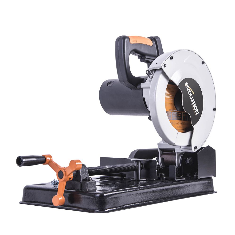 Tronçonneuse à métaux filaire 185mm 220-240V Evolution RAGE4 / 081-0008 1250W 