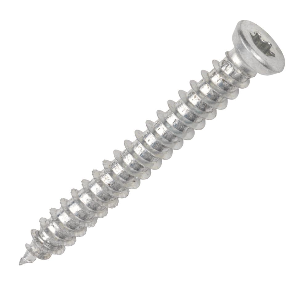 Spax Wirox Paquet de 100 vis d'ancrage de cadre WIROX à tête à profil bas TX, 7,5 x 120mm