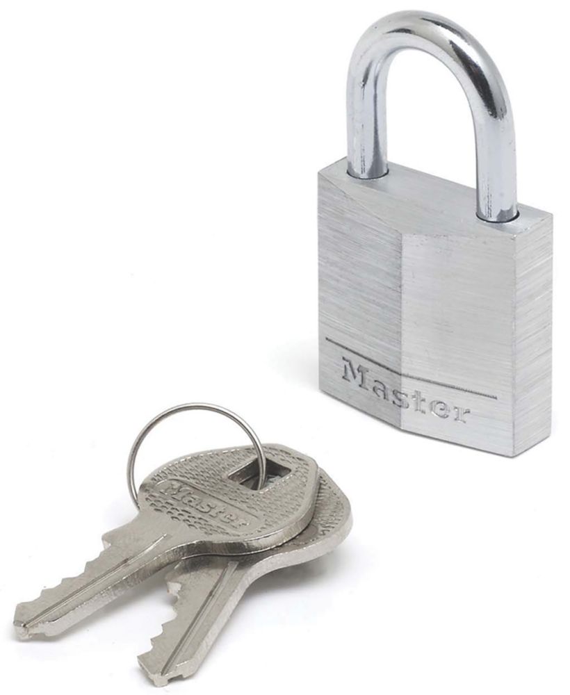 Cadenas massif large résistant aux intempéries en aluminium 9130EURD Master Lock 30mm 