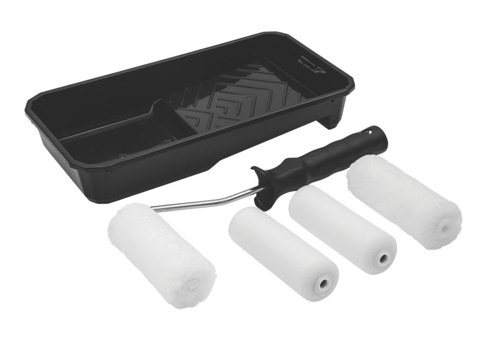 Kit de mini-rouleaux de 100mm 6 pièces