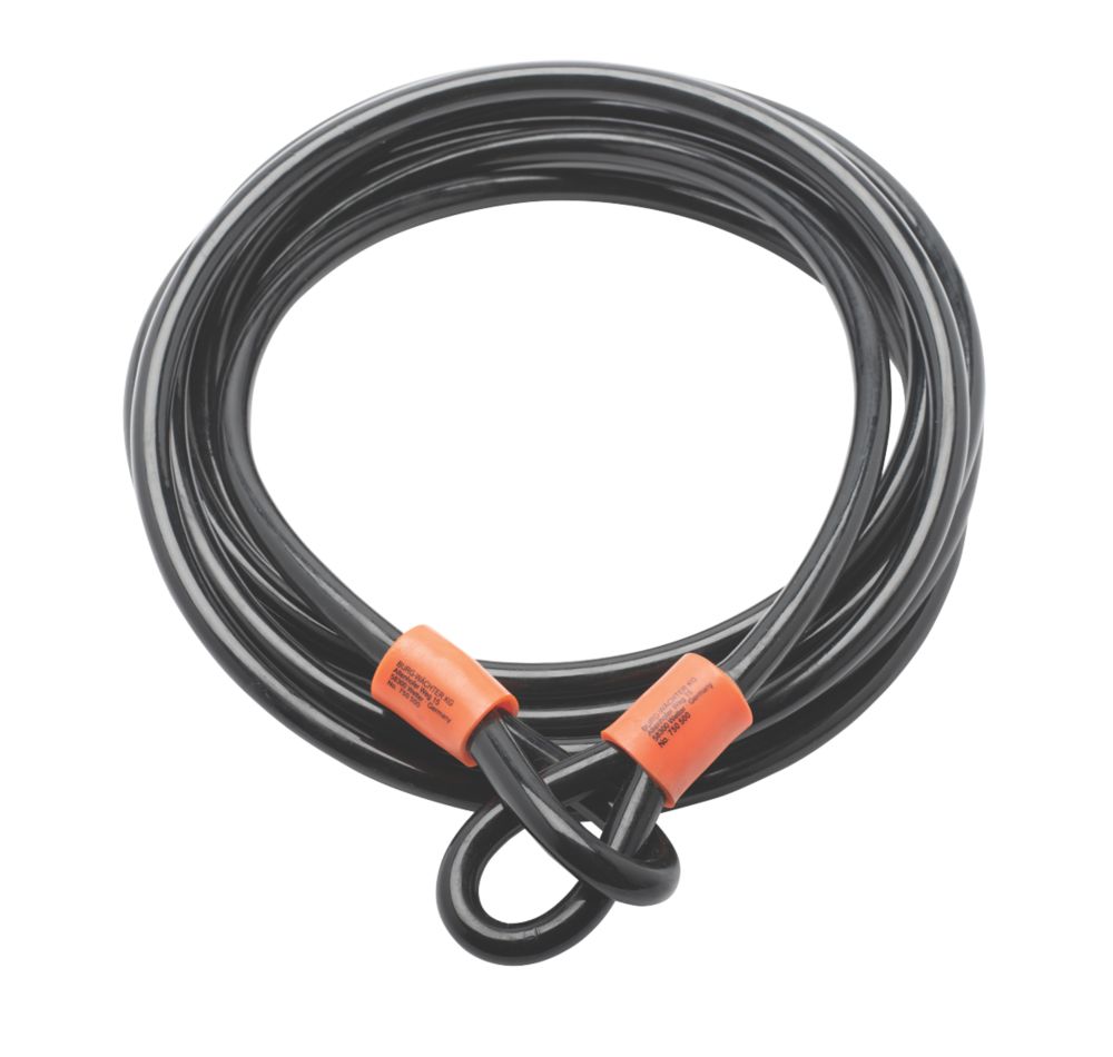 Câble de sécurité en acier Burg-Wachter 5m x 10mm
