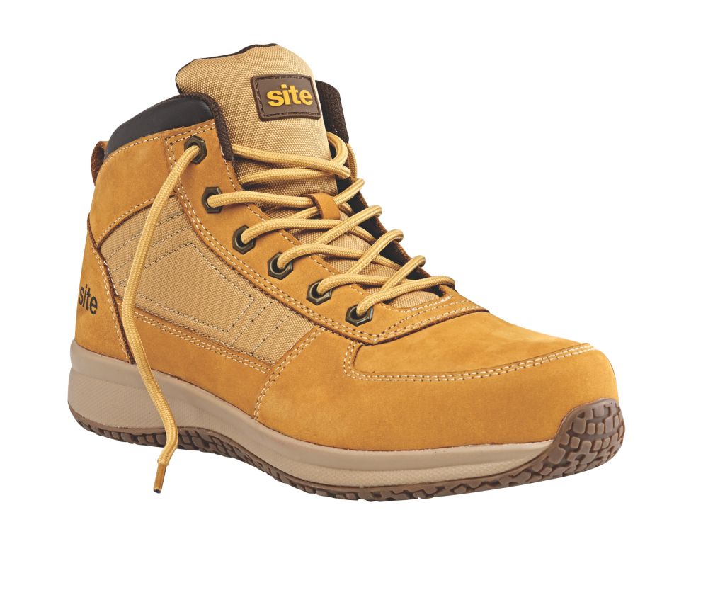 Chaussures de securite Site Sandstone beiges pointure 47 Basket de securite montante Screwfix FR