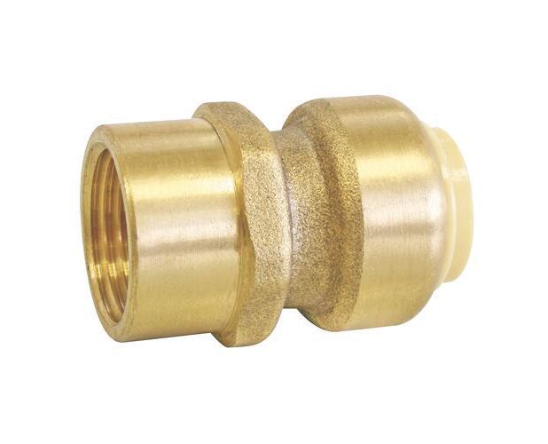 Raccord adaptatif à emboîter en laiton Somatherm 12mm x 15/21 - 1/2" 