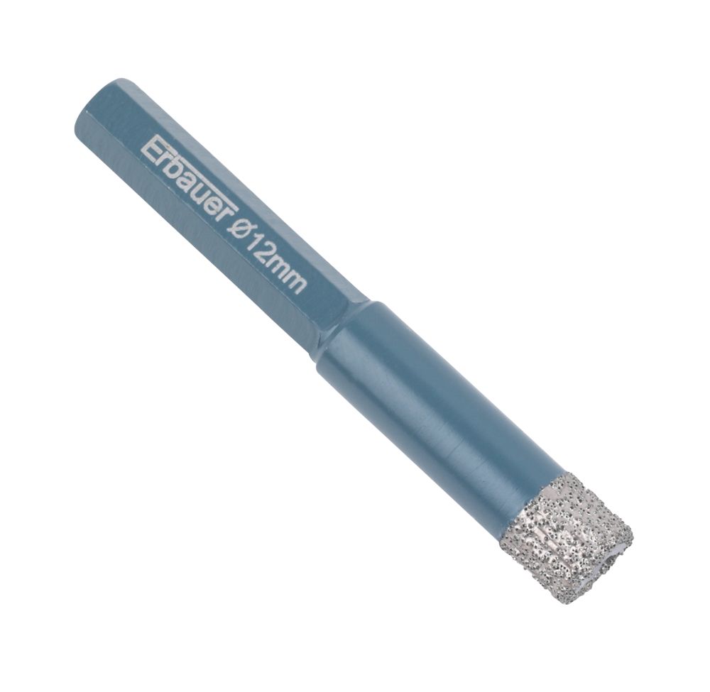 Foret diamant carrelage 12 x 80mm Erbauer