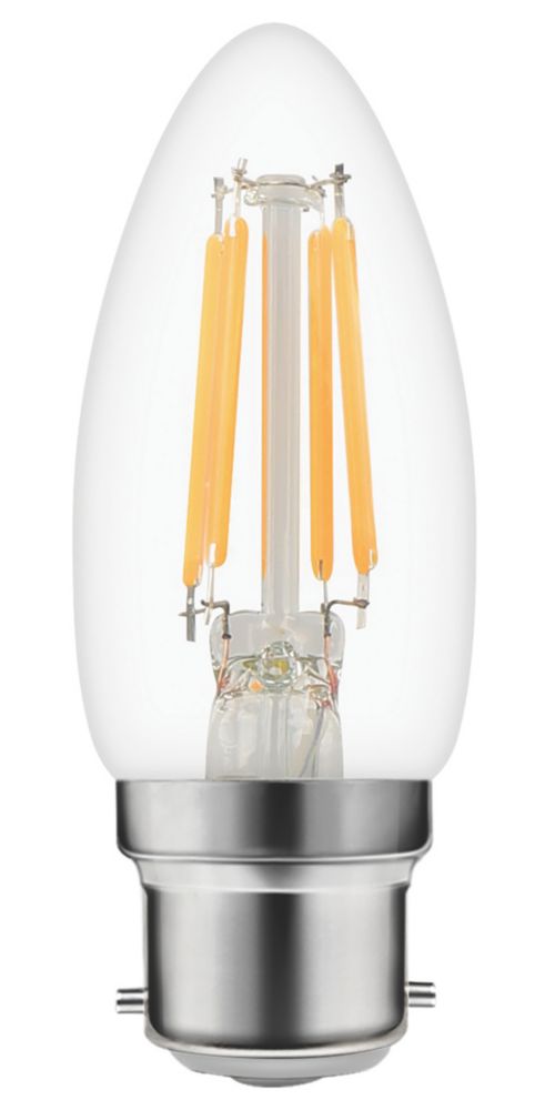 Ampoule LED à filament virtuel bougie LAP B22 470lm 3,4W