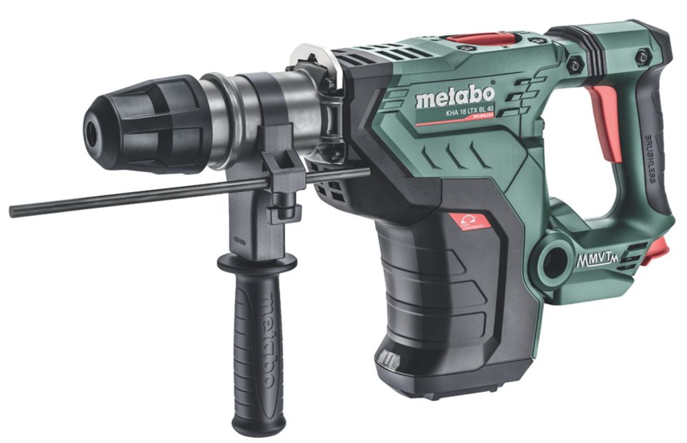 Marteau sans fil et brushless Metabo 6,9kg 18V Li-Ion cas - Sans batterie