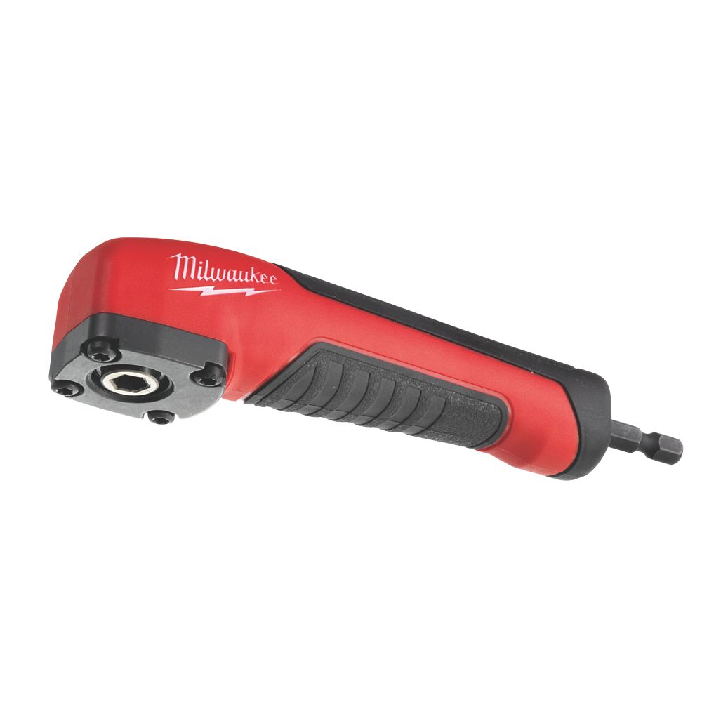 Renvoi d'angle SHOCKWAVE CD Milwaukee et 10 embouts de visseuse assortis 25mm