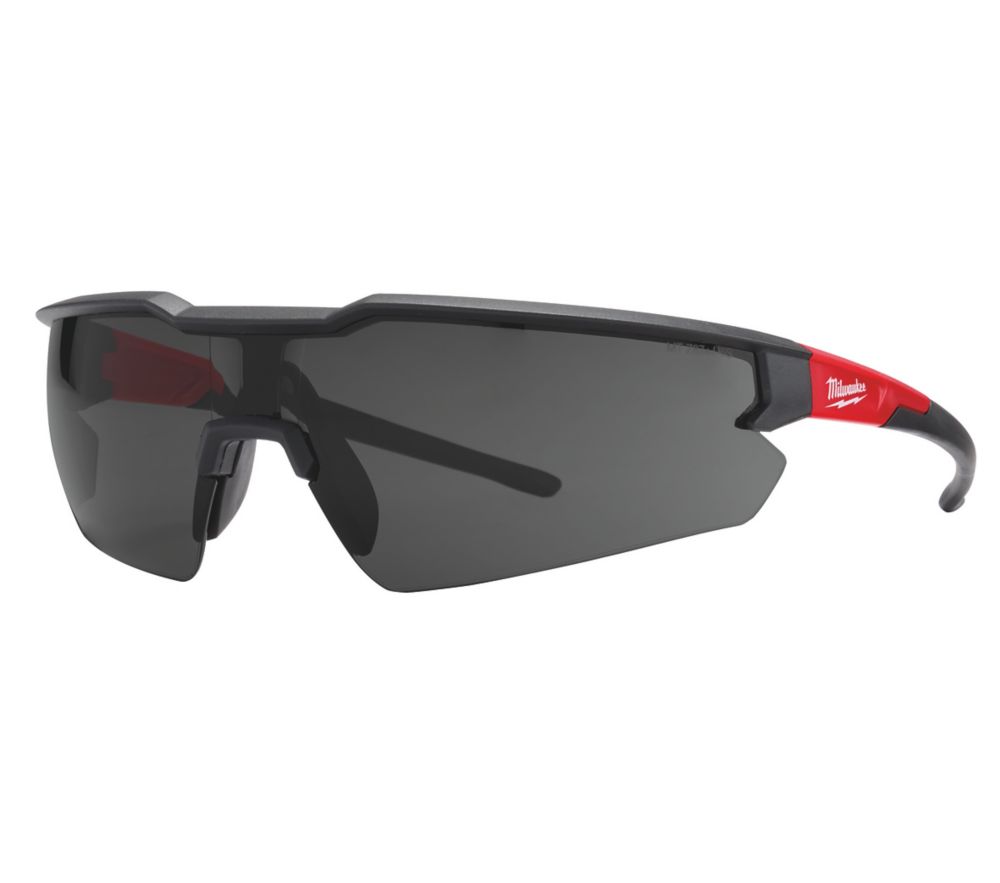 Lunettes de sécurité anti-rayures et anti-buées Milwaukee Enhanced, teintées