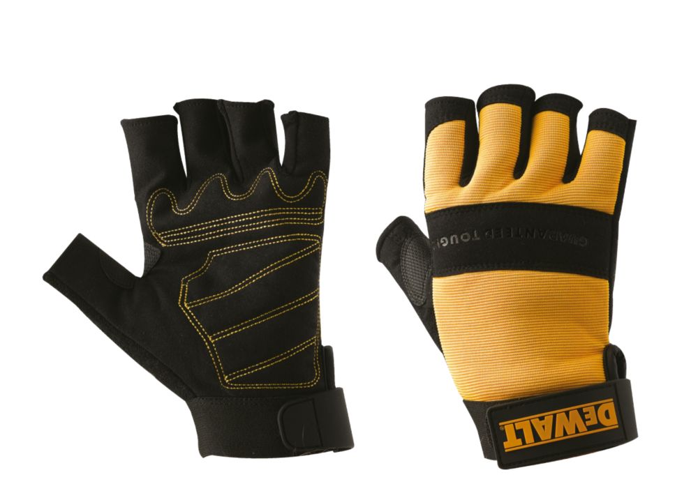 Mitaines de travail DeWalt DPG23L EU Performance 4 noir / jaune taille L