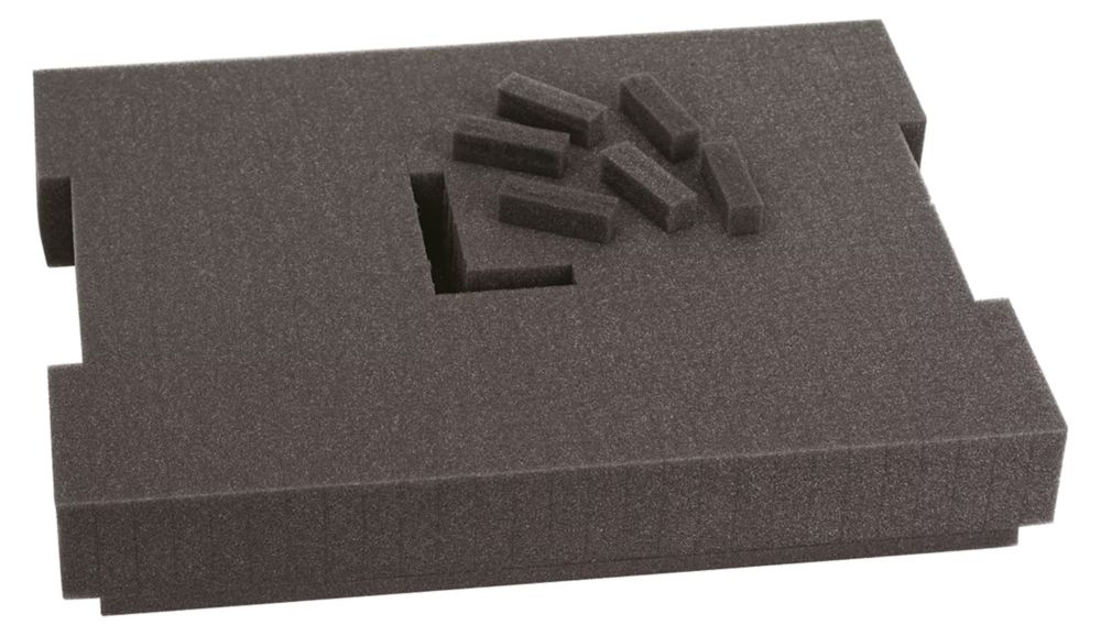 Insert en mousse prédécoupée pour L-BOXX 136 Bosch 460 x 339 x 127 mm
