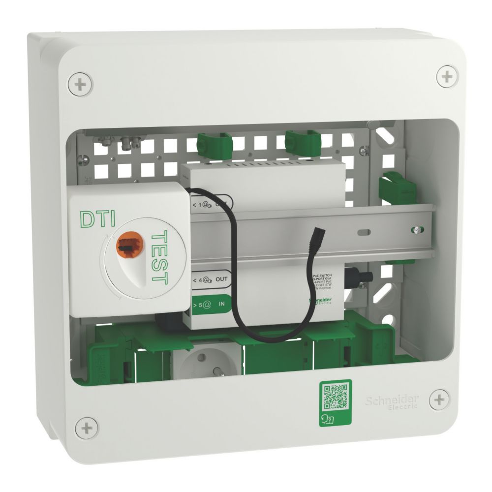  Coffret de communication 2 voies avec commutateur PoE R9H13401VDIXSFR Schneider Electric