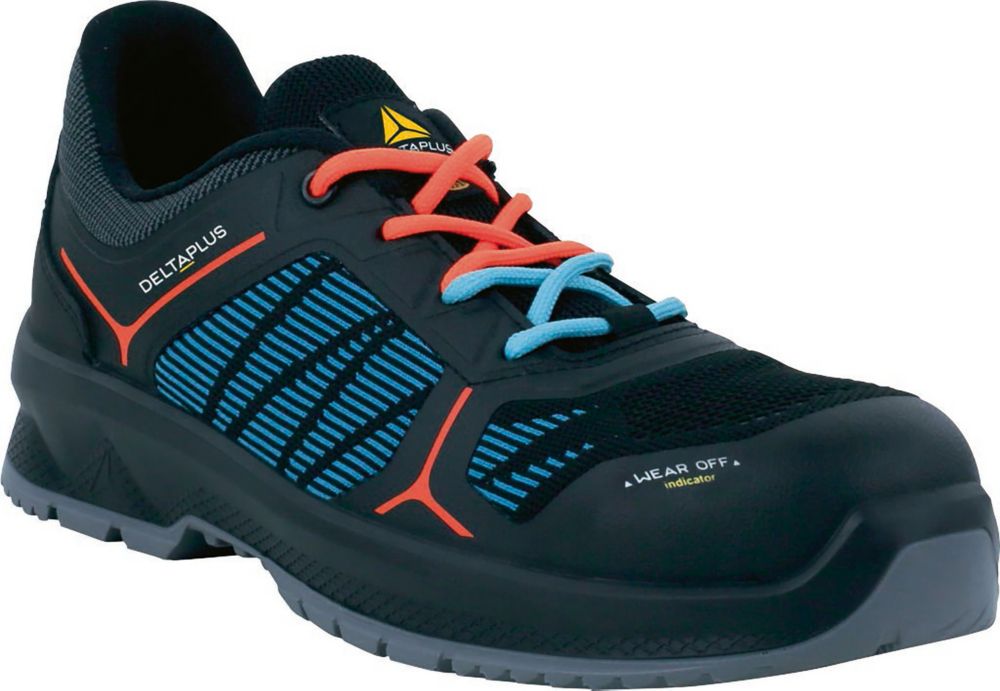 Baskets de sécurité S1 Delta Plus Campione noires pointure 41