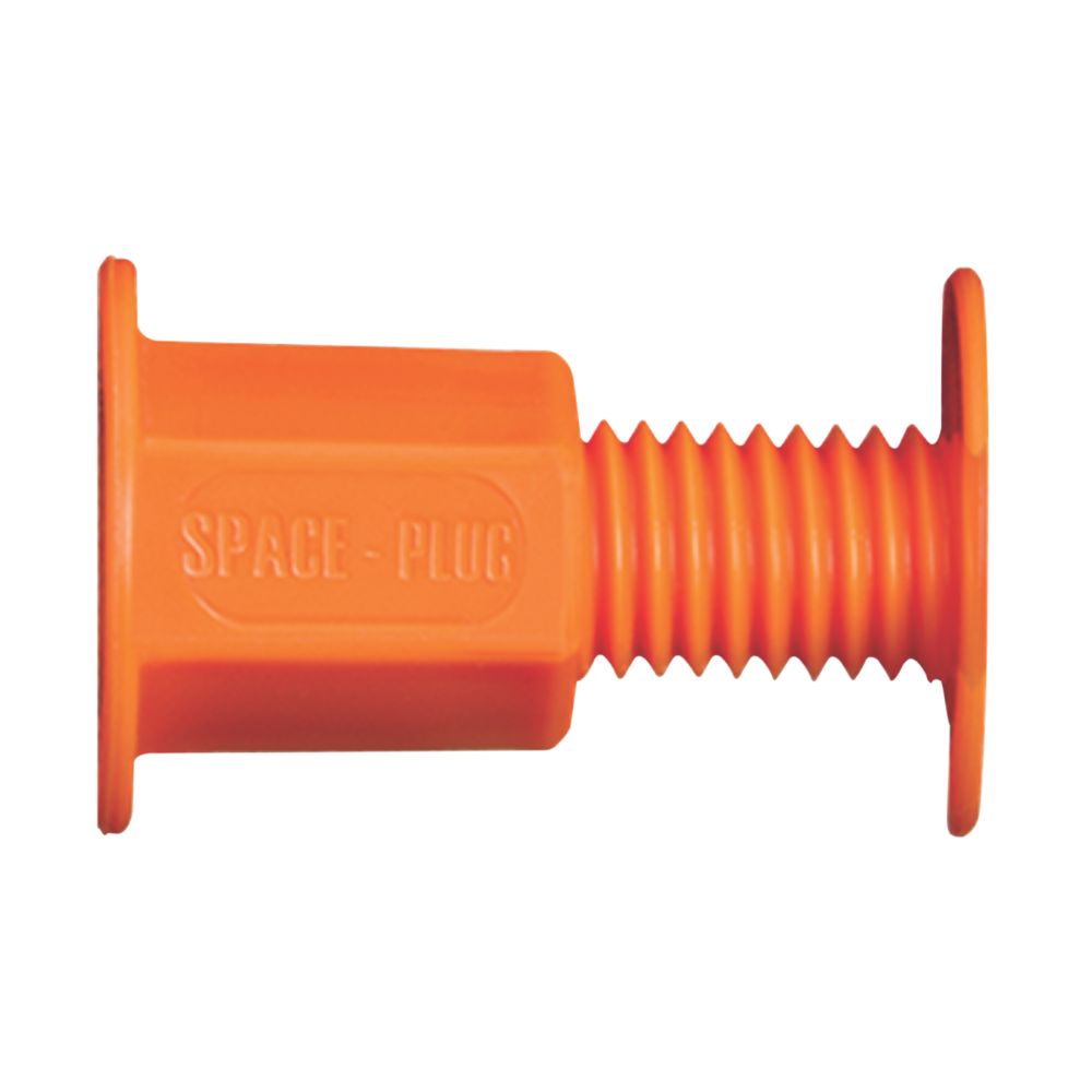 Lot de 50 chevilles d'espacement pour meubles de cuisine Space-Plug pour espaces normaux 30-50 x 2 x 30mm