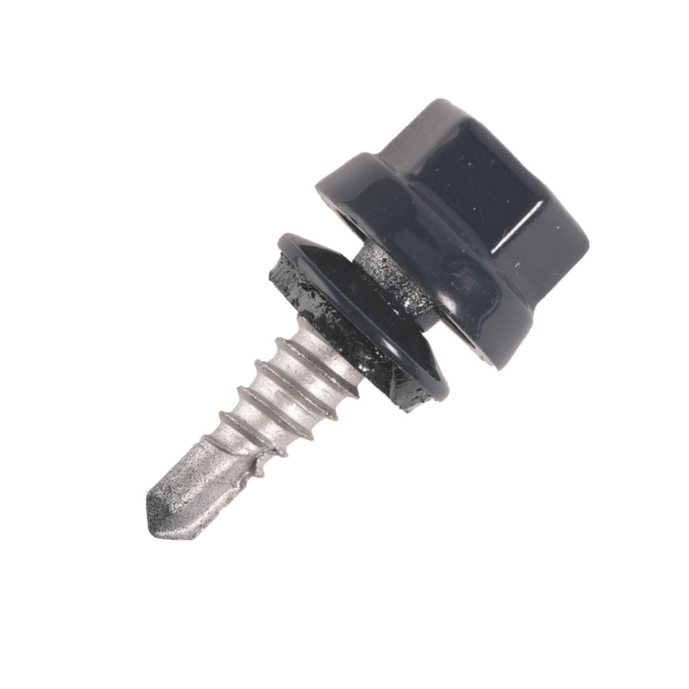 Vis de couturage de bacs métalliques autoperceuses Scell-It 4,8mm x 25mm 100 pièces