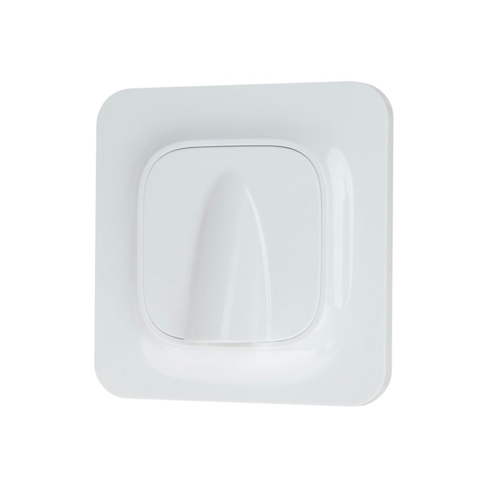 Sortie de câble 1 poste LAP Complet Blanc