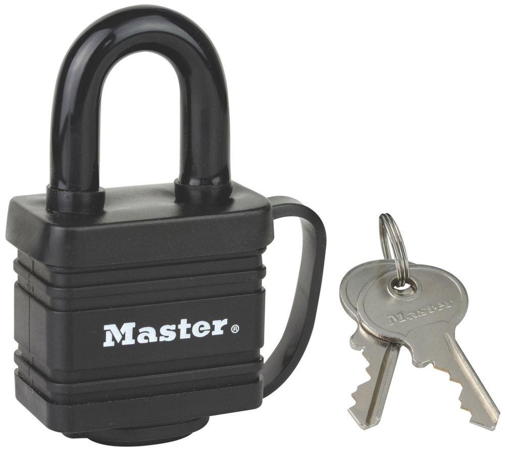 Cadenas résistant aux intempéries en acier laminé 7804EURD Master Lock 40mm 