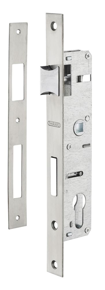 Serrure encastrée Thirard grise 35 x 240mm