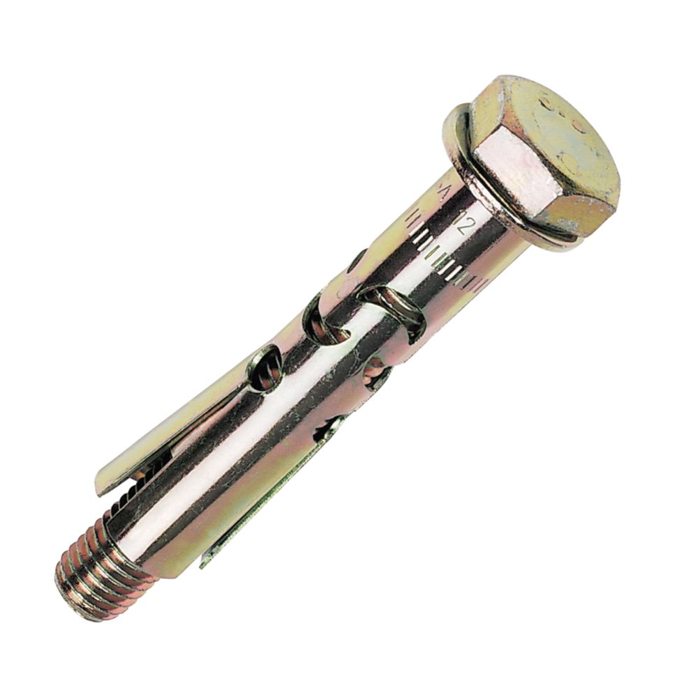 20 boulons d'ancrage argent Fischer FSA 12 x 81mm M10