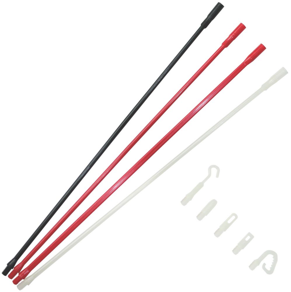 Assortiment de baguettes tire-fils 28mm Super Rod Polymer Set 1,32m