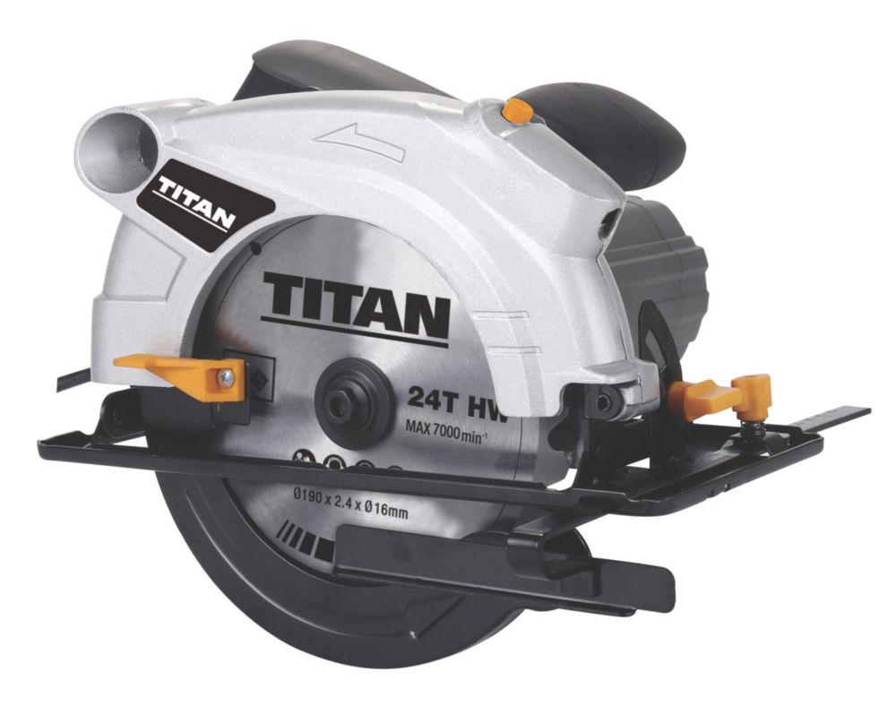 Scie circulaire 1500W 190mm Titan