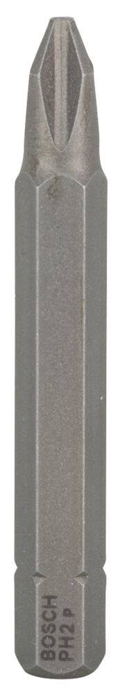 Jeu de 3 embouts PH2 à queue hexagonale 51 mm Bosch