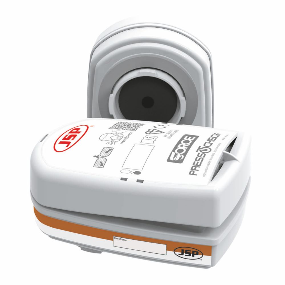 Cartouches combinées A2-P3 testables par pression pour JSP Force 8, lot de 2