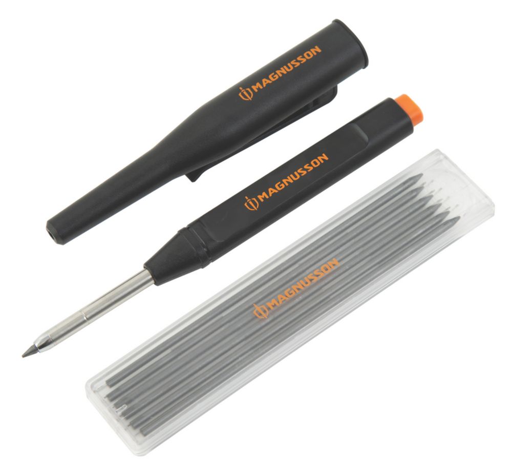 Crayons de chantier HB Magnusson 152mm pour trous profonds 