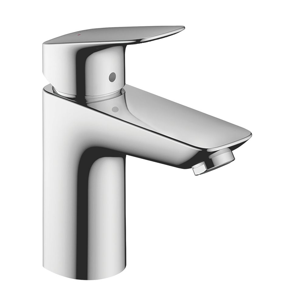 Mitigeur de lavabo chromé Logis 100 Hansgrohe