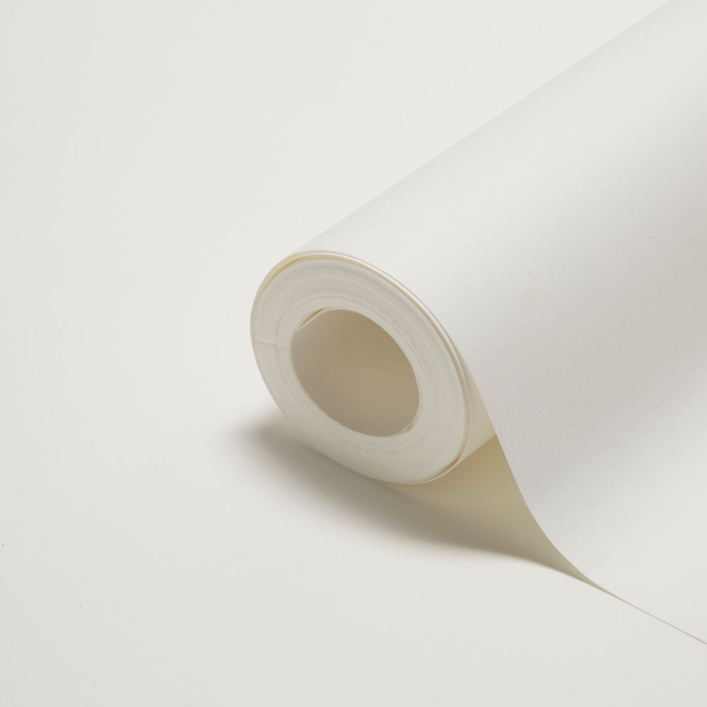 Toile de rénovation lisse blanche 1m x 15m