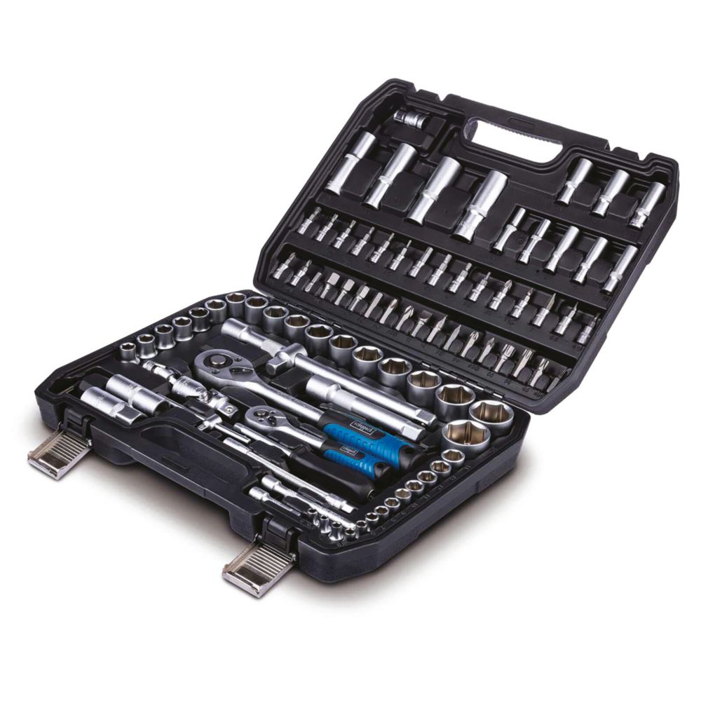 Kit d'outils mixte Scheppach TB100, jeu de 94 pièces