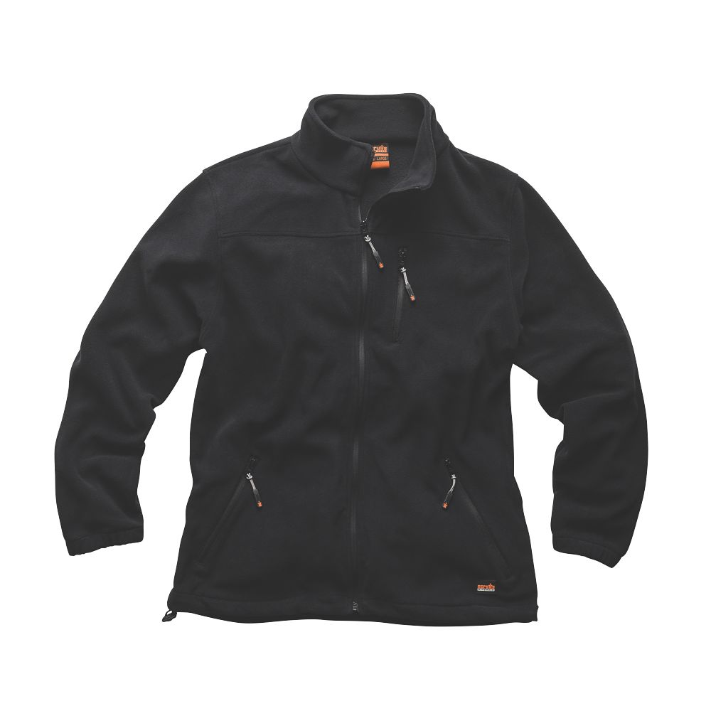 Veste polaire de travail Scruffs noire taille L