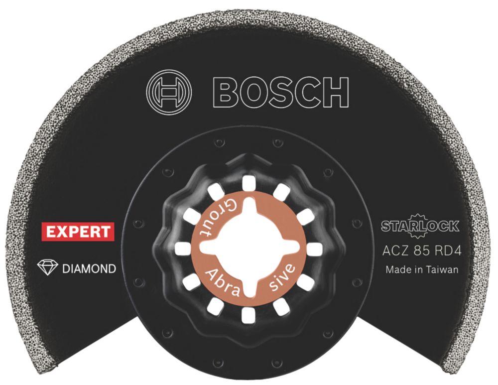 Lame segment enlève mortier multi matériaux 85mm Expert Bosch