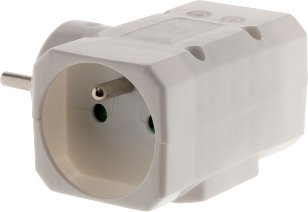 Triplite, 16A, blanche, en T