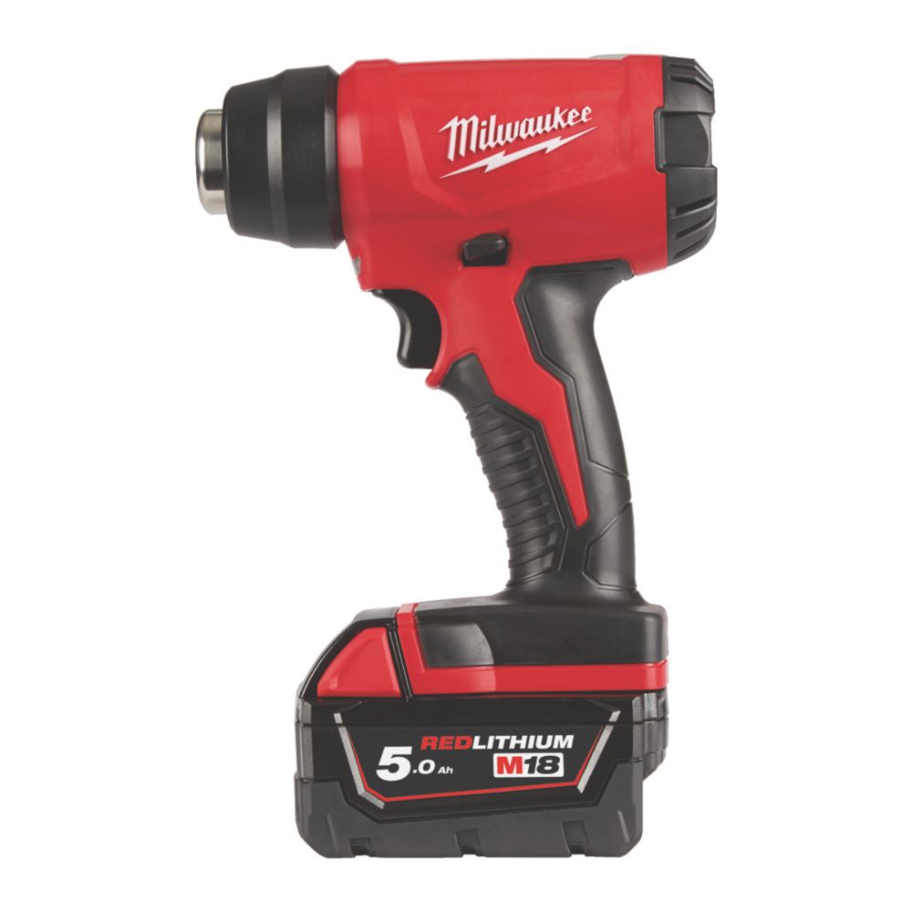 Décapeur thermique sans fil Milwaukee M18 BHG 220-240V Li-Ion RedLithium 2 x 5Ah 