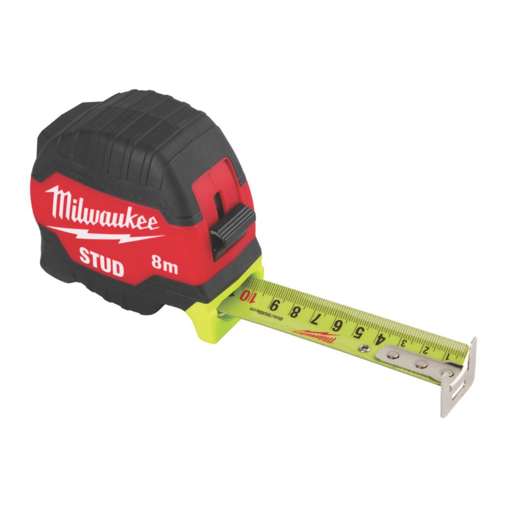 Mètre ruban Milwaukee STUD Gen 3 de 8m 