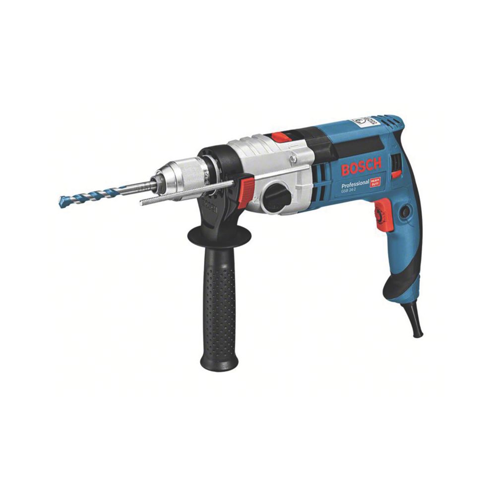 Perceuse à percussion filaire 230V brushless Bosch GSB 24-2 1100W 